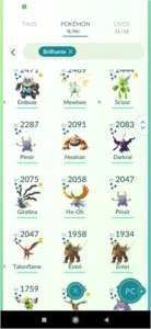 Conta Rayquaza 100% shiny - Pokemon GO
