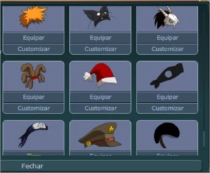 Conta transformice com vários itens