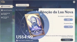 Zhongli + Childe + Qiqi + Jean + Armas 5* - Genshin Impact