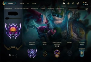 Conta de League of Legends Diamante LOL