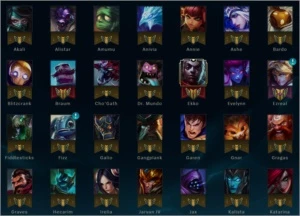 ACC LOL GOLD V - EX PLATINA 3  30 Skins 5 Paginas de runa - League of Legends
