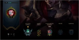 Conta Platina 2 62% De WR mmr D2 - League of Legends LOL
