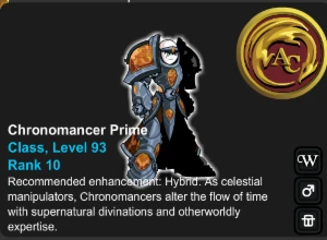 Conta 2014 - LQS - Chronomancer Prime - 49 Badges - 2k De Ac - Adventure Quest World AQW