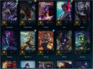 CONTA PLATINA - League of Legends LOL