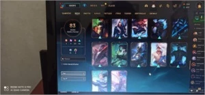 Conta league of legends com passe battle quinn ativado. LOL