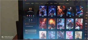 Conta league of legends com passe battle quinn ativado. LOL