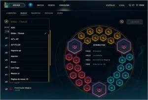 CONTA LEAGUE OF LEGENDS 320 Skins  ! DIAMANTE 5 LOL