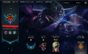Conta lol, 205 skins, 286 cromas,10k EA, todos os campeoes - League of Legends