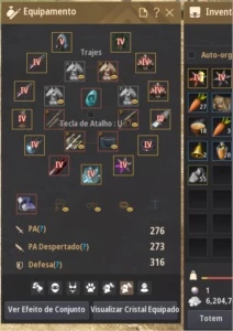 CONTA BLACK DESERT SA COMPLETA