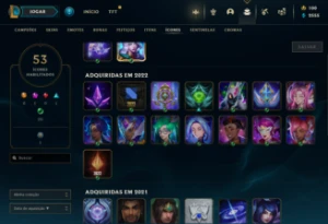 Conta com MMR buffado há 3 seasons - League of Legends LOL