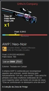 AWP Neo-Noir - Testada em Campo - Counter Strike CS