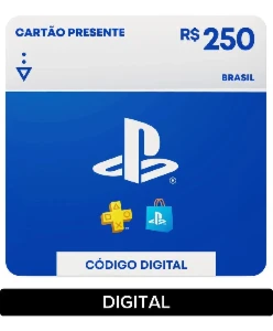 Sony PlayStation Store Gift Card BRL 250 por 230 - Gift Cards