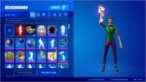Conta da temporada 3 com minty +3k de vbucks - Fortnite