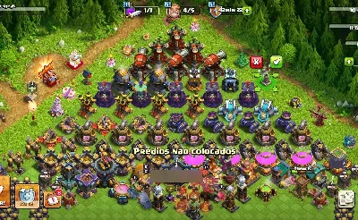 Clash Of Clans - Cv 17 Muros Full