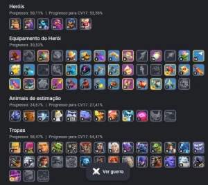Clash Of Clans - Cv 17 Muros Full