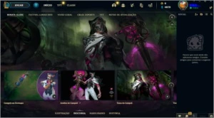 conta gold 4 (email nao confirmado) - League of Legends LOL