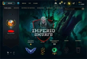 [BR] SMURF DIAMANTE IV PRONTA-ENTREGA - League of Legends LOL