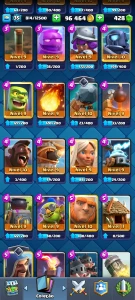 Conta Clash royale arena 15