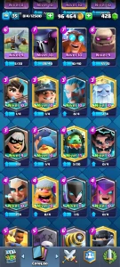 Conta Clash royale arena 15