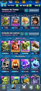 Conta Clash royale arena 15