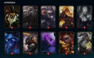 Conta Valorant e LOL (RIOT) com muitas skins em ambos - League of Legends