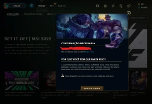 conta mestre lol - League of Legends