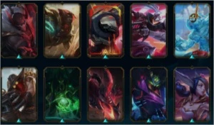 Conta Ouro 3, 138 campeões, 84 skins - League of Legends LOL