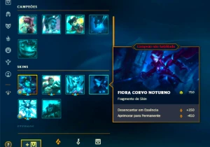 Conta Nfa + Platina 3 77 Pdls + Yasuo Dragão Lendária !!! - League of Legends LOL