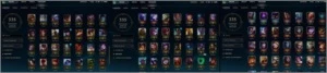 Conta Ouro 4, mais de 1450 reais em skins! - League of Legends LOL