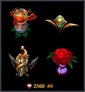 Conta Ouro 4, mais de 1450 reais em skins! - League of Legends LOL