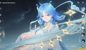 Conta Wuthering Waves - Qingxiao S6 + Sign | Rebecca (Colab)