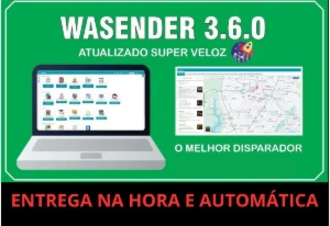 Wasender + Gerador De Licenças - Versão 3.6 - 2025 - Digital Services