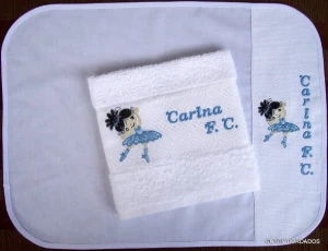 Kit Lancheira Personalizado Bailarinas - Artesanato e Personalizados