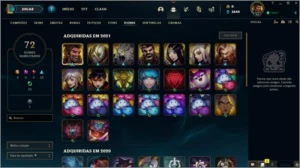 CONTA MESTRE 65% W/R GANHANDO 23 PERDENDO 12 - League of Legends LOL