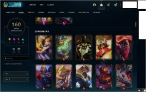 Conta LOL - PAX SIVIR ORIGINAL / KING RAMMUS - League of Legends