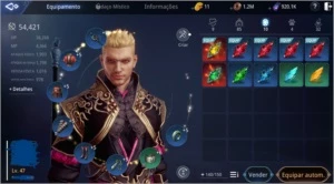 Conta MIR4 com PET ÉPICO / lvl 47 + 54k / Servidor SA42