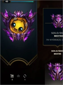 conta lol master poucos game - League of Legends