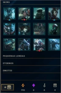 conta lol master poucos game - League of Legends