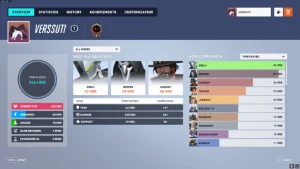 Conta Overwatch 2 PC 85 skins lendarias 4 armas douradas - Blizzard