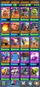 Conta de Clash Royale arena 12 Barata