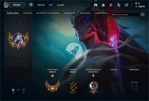 Conta Ouro 4 - Smurf LOL (league of legends) ELOMOON
