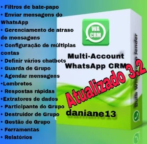 Wa CRM Gerenciador de Whtas|Atualizado 3.2|+Pag de Vendas - Others