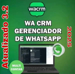 Wa CRM Gerenciador de Whtas|Atualizado 3.2|+Pag de Vendas - Others