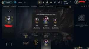 Conta League of Legends Full Acesso - 113 Champs e 36 Skins LOL