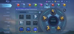 Conta Top Gloria Mobile Legends 240 Skins - MU Legend