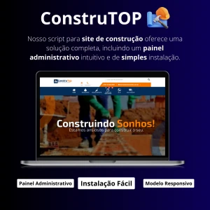 Script de Site de Construção com Painel Administrativo