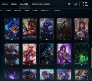 Conta lol ouro 4 - League of Legends