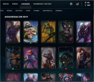 Conta lol ouro 4 - League of Legends