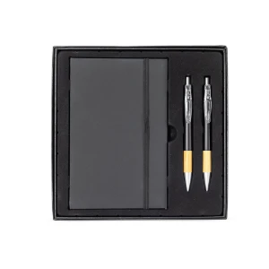 Kit Executivo com Caderneta, Caneta e Lapiseira - Artesanato e Personalizados
