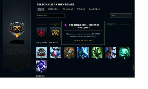 Conta LoL desde 2011 ( Ícones e Skins limitados ) - League of Legends